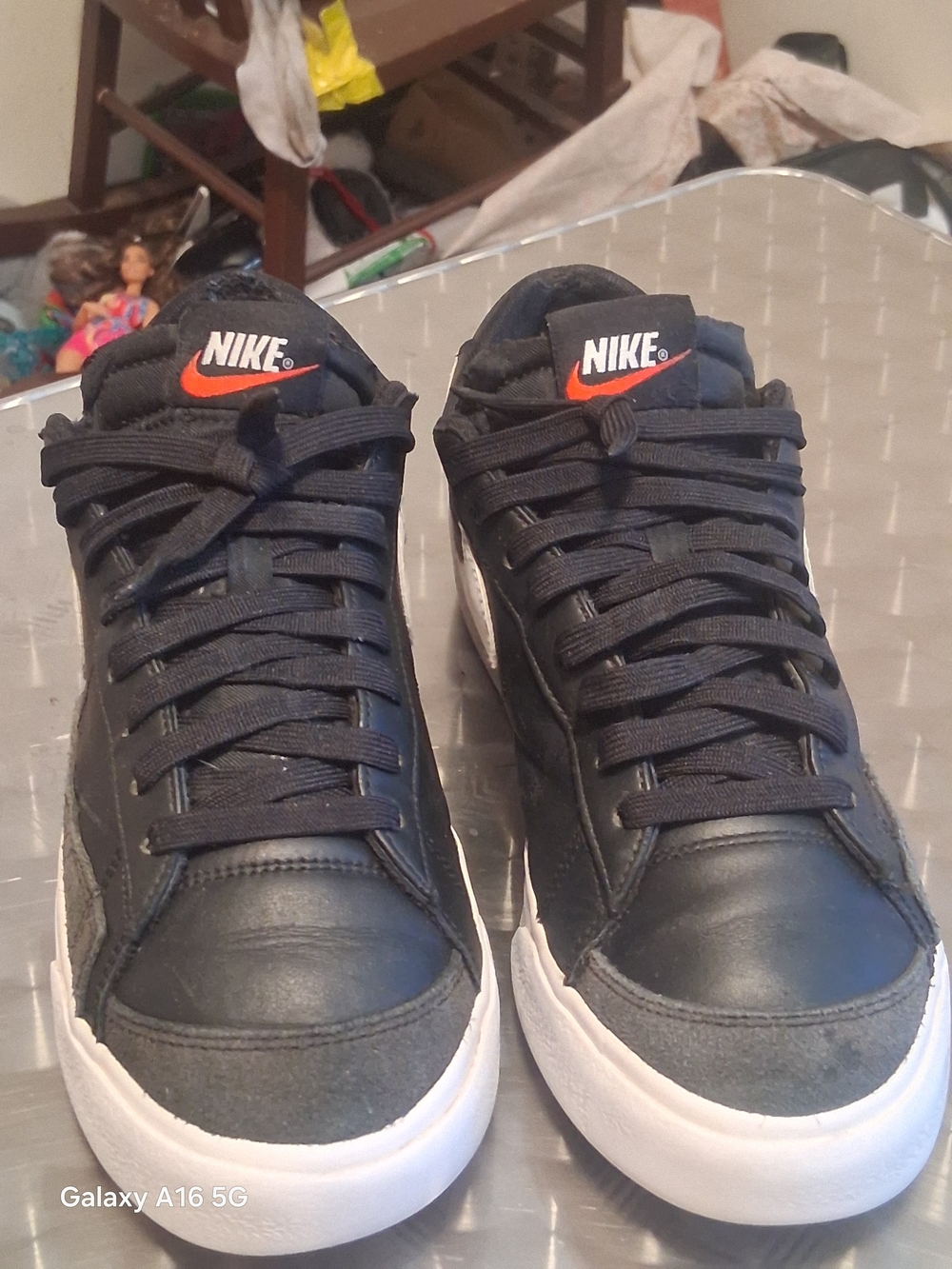 Womens Nike Blazer Low Platform Sneakers Sz 8.5 - Picture 8 of 9
